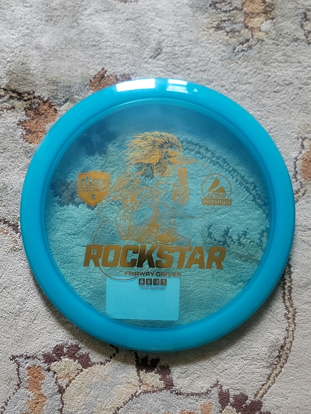 NEW Discmania Rockstar Fairway Driver -Blue 173 Grams OOP